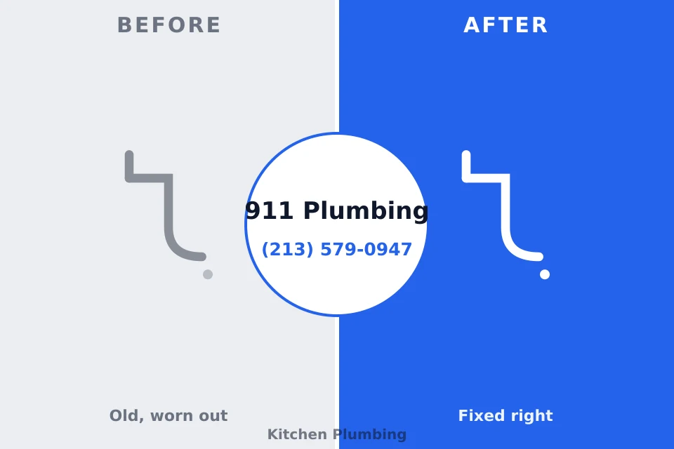Before and after: plumbing repair Wagoner, OK
